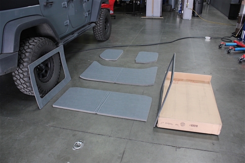 Sounds Of Silence: Quieting The Interior Of A JK With Boom Mat