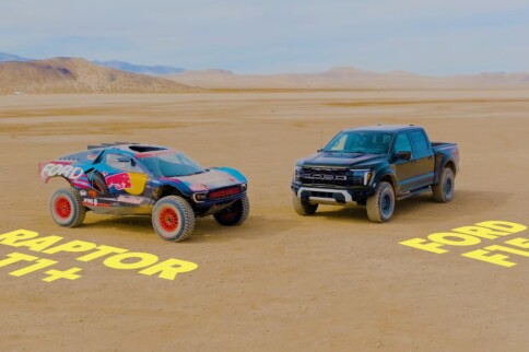 Ford Raptor vs $1M T1+ Dakar Rally Race Truck: Comparison Test!