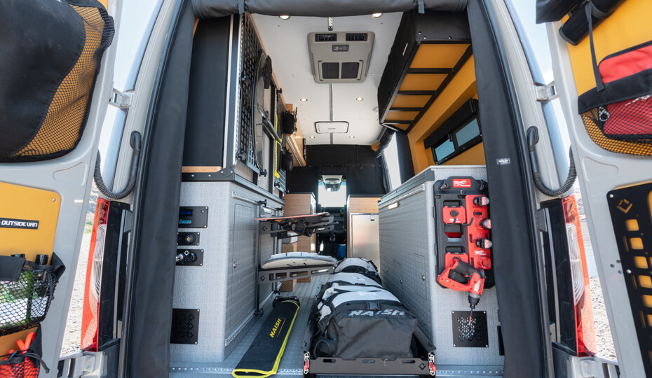 AWD Mercedes-Benz Sprinter 144 Van Conversion Tour By Outside Van
