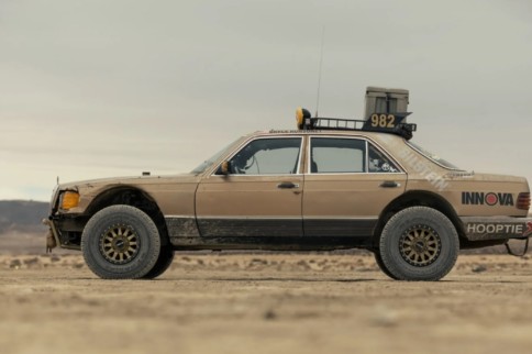 Champaign And Diesel Soot: The Gambler 500 Mercedes 300SD Is Back!