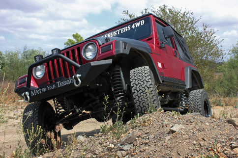 Project Redneck Continues: Our Red TJ Gets Help From The Aftermarket