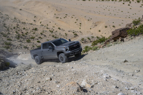 Driving New Chevrolet ZR2 Trucks Through King Of The Hammers