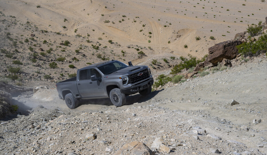 Driving New Chevrolet ZR2 Trucks Through King Of The Hammers