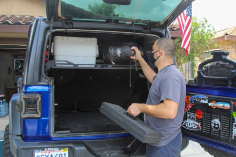 Storage Solutions: Body Armor 4x4 Jeep JL Interior Shelf