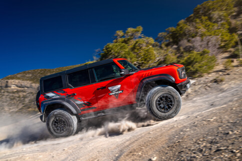 F1 Drivers Verstappen and Perez Drive Bronco Raptor At Off-Roadeo