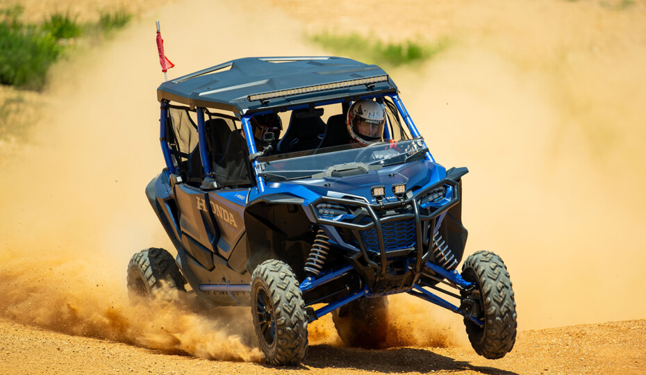 Honda Talon 1000R-4 UTV Test Drive At MidAmerica Outdoors