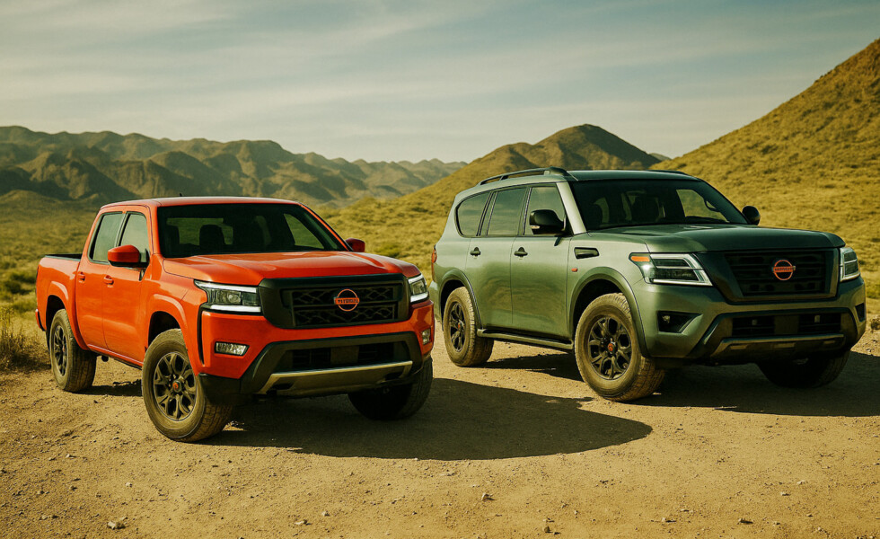 Arizona Desert Trail Tested: 2025 Nissan Frontier And Armada Pro-4X