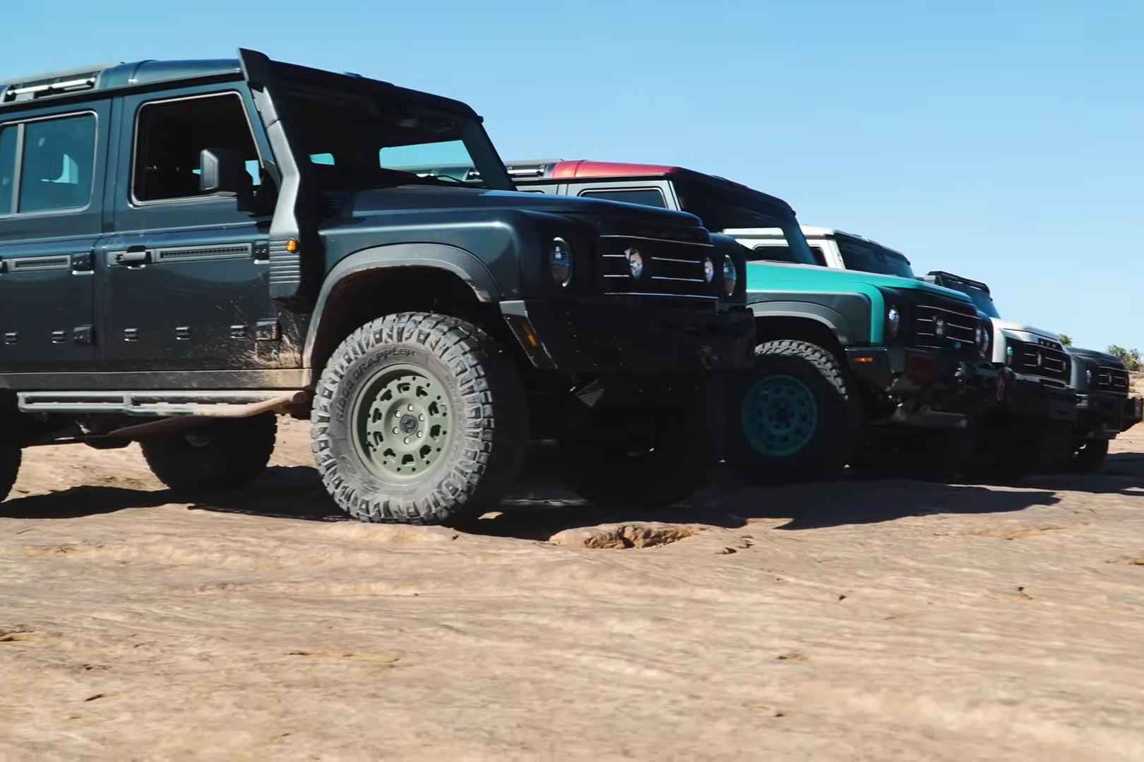 OWL Off-Road Tests A Fleet Of Ineos Grenadiers On The Trails Of Moab