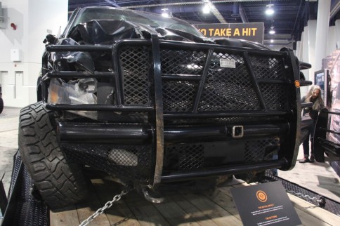 SEMA 2018: Ranch Hand's Wrecked Truck Showcases What A Bumper Can Do