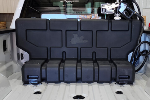 SEMA 2023: The Titan In-Bed Transfer Tank Tops Off 100 Gallons