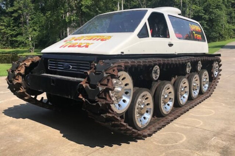 This Twin-Engine Ford Aerostar Van Tank Monster Truck Can Be Yours!