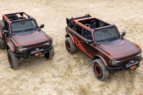 Two Wild Ford Bronco Concepts Crash Jeep's Moab Safari Party