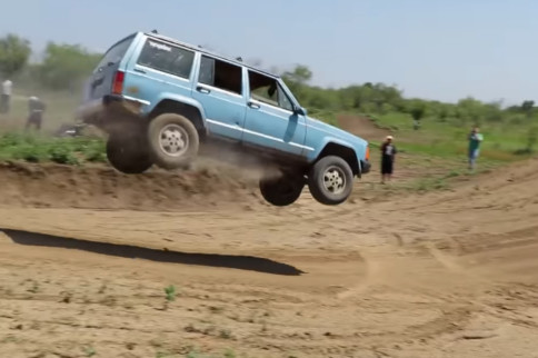 Video: Novice Garage Sends A $700 Cherokee Soaring
