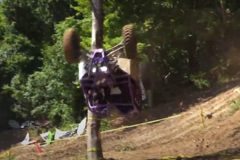 Video: Rock Bouncer UTVs Flip, Roll, and Crash